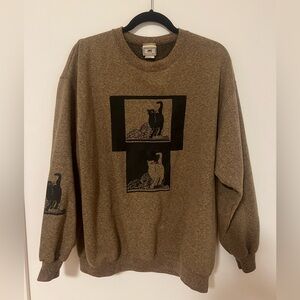 Vintage Lee cat Sweatshirt